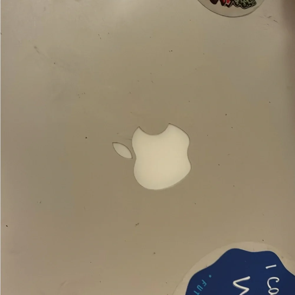 Apple White MacBook Laptop Sleek Design